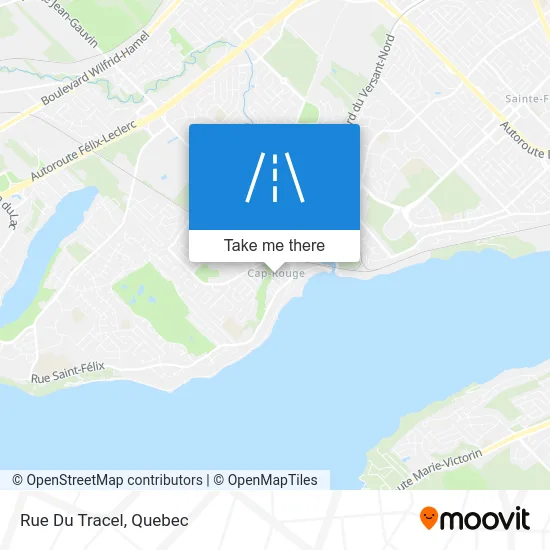 Rue Du Tracel map