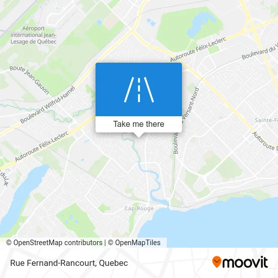 Rue Fernand-Rancourt map