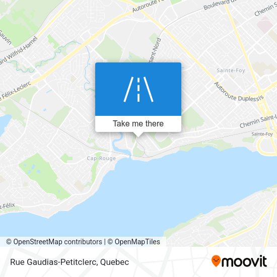 Rue Gaudias-Petitclerc map