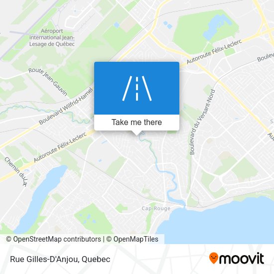Rue Gilles-D'Anjou map