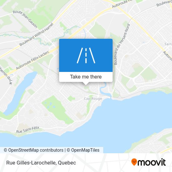 Rue Gilles-Larochelle map