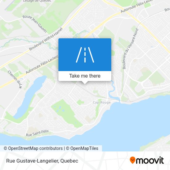 Rue Gustave-Langelier map