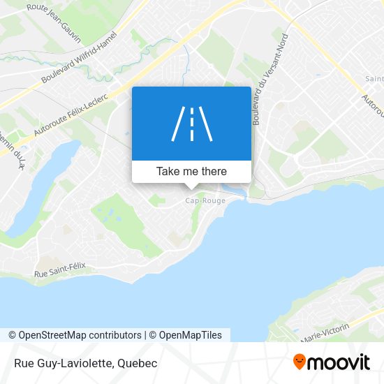 Rue Guy-Laviolette map