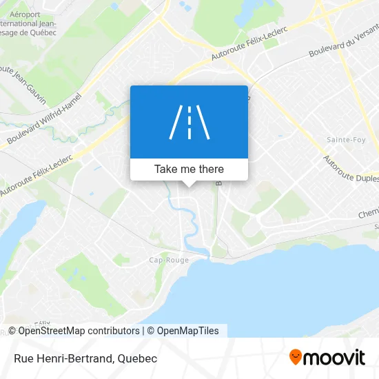 Rue Henri-Bertrand map