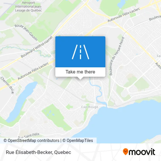 Rue Élisabeth-Becker map