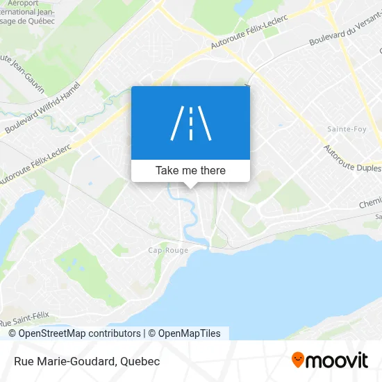 Rue Marie-Goudard map