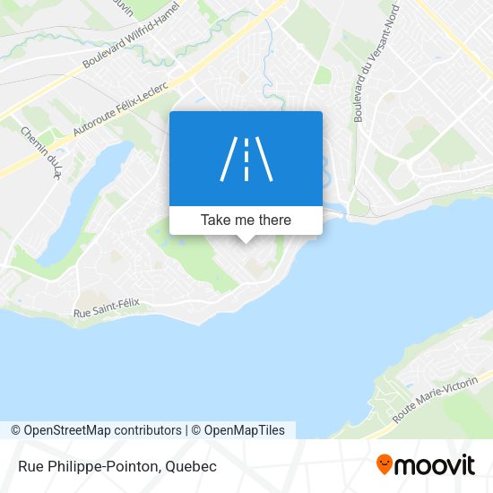 Rue Philippe-Pointon map