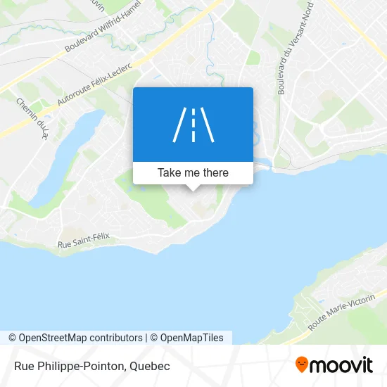 Rue Philippe-Pointon map