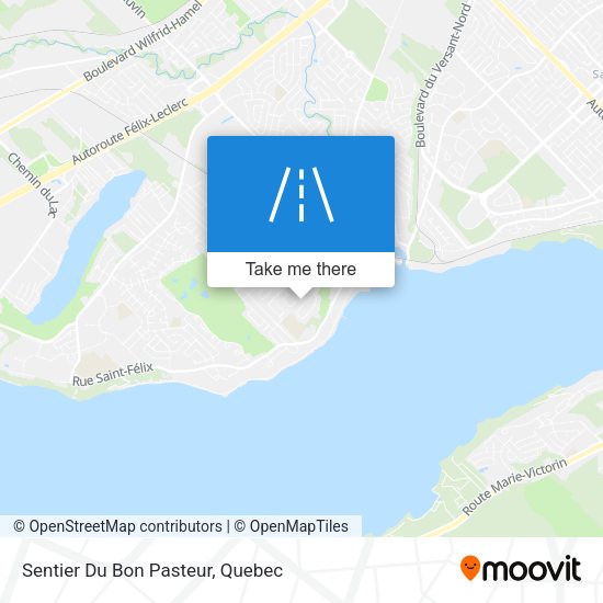 Sentier Du Bon Pasteur map