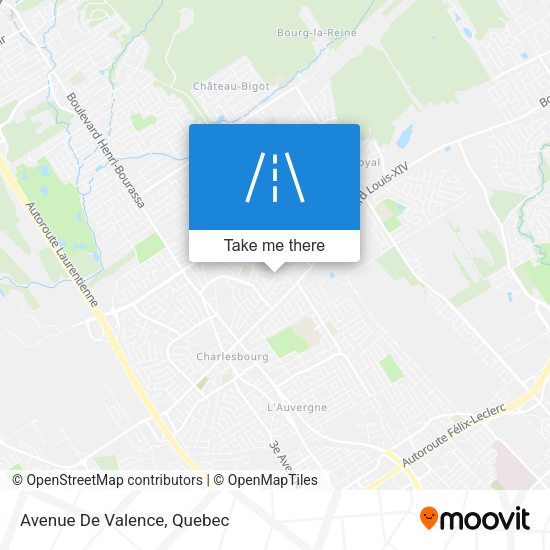 Avenue De Valence map