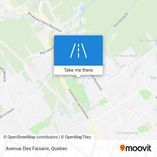 Avenue Des Faisans map