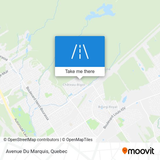 Avenue Du Marquis map