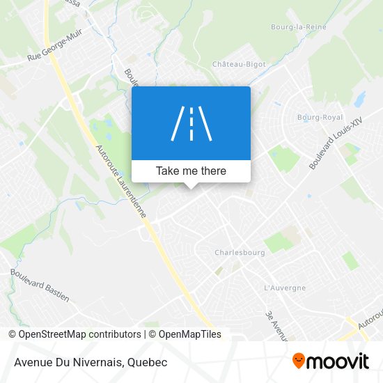 Avenue Du Nivernais map