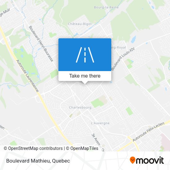Boulevard Mathieu map
