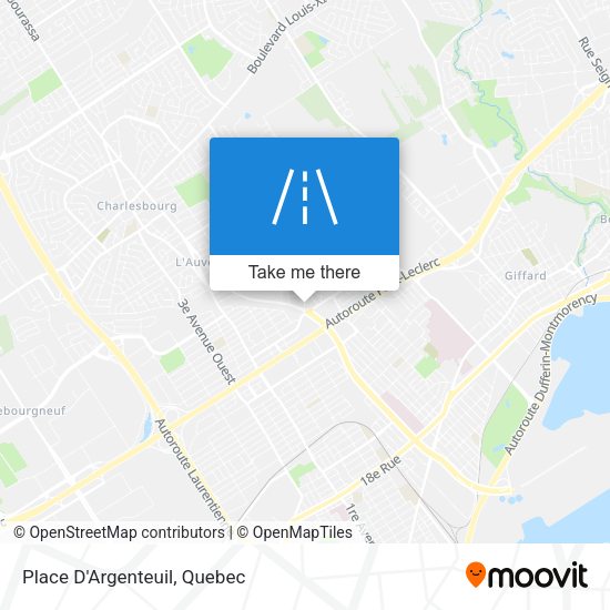 Place D'Argenteuil map