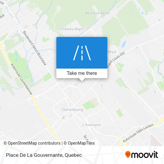 Place De La Gouvernante map