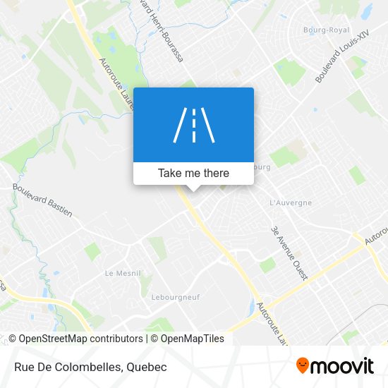 Rue De Colombelles map