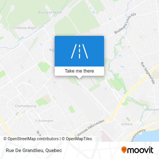 Rue De Grandlieu map