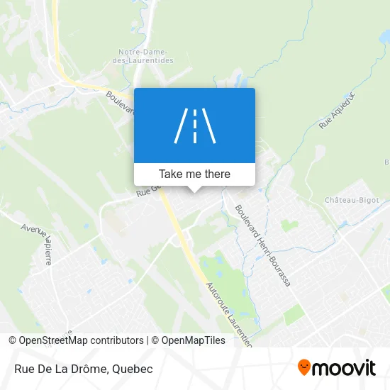 Rue De La Drôme map