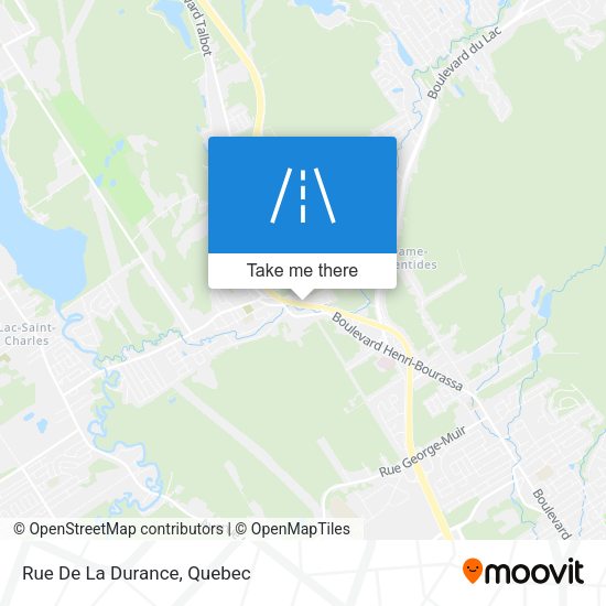 Rue De La Durance map