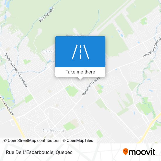 Rue De L'Escarboucle map