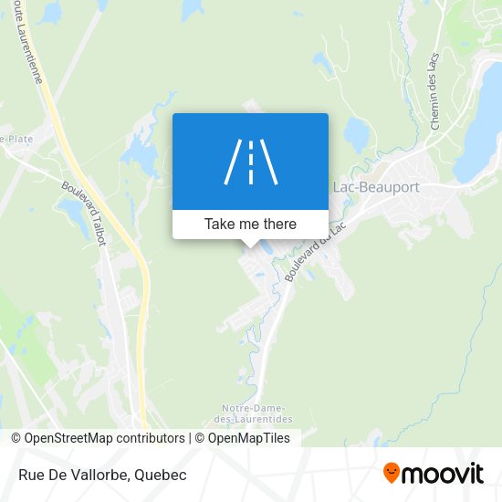 Rue De Vallorbe map
