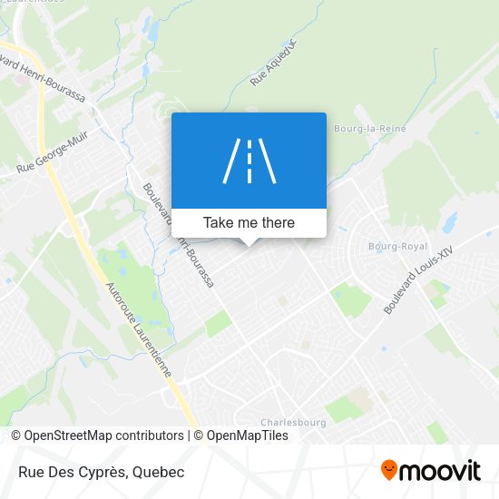 Rue Des Cyprès map