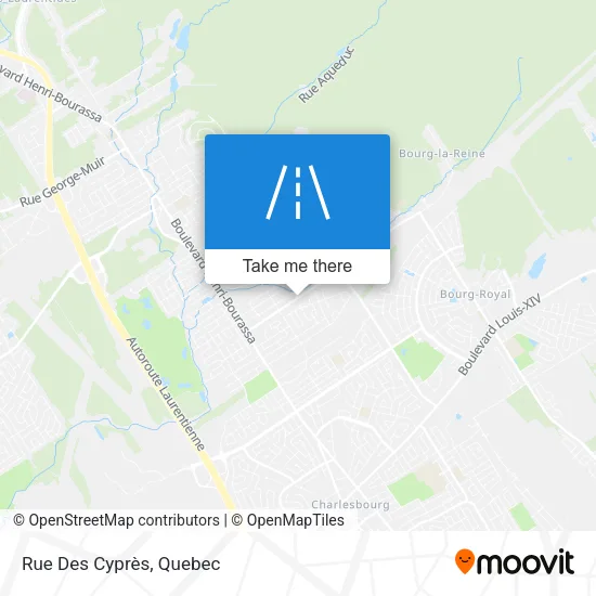Rue Des Cyprès map