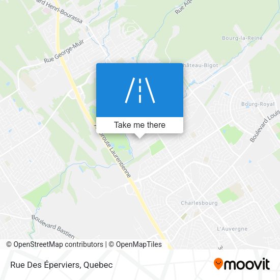 Rue Des Éperviers map