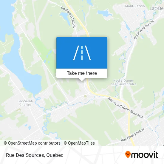 Rue Des Sources map