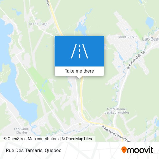 Rue Des Tamaris map
