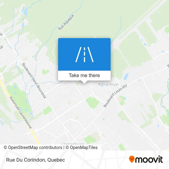 Rue Du Corindon map