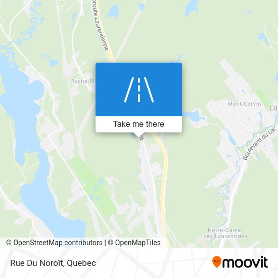 Rue Du Noroît map