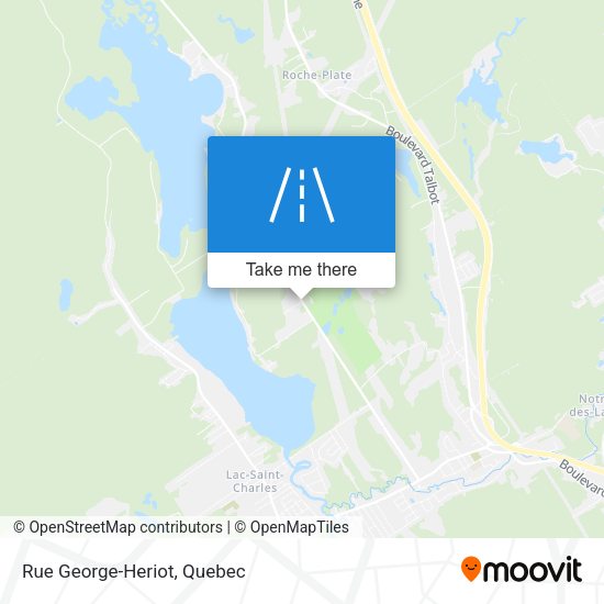 Rue George-Heriot map