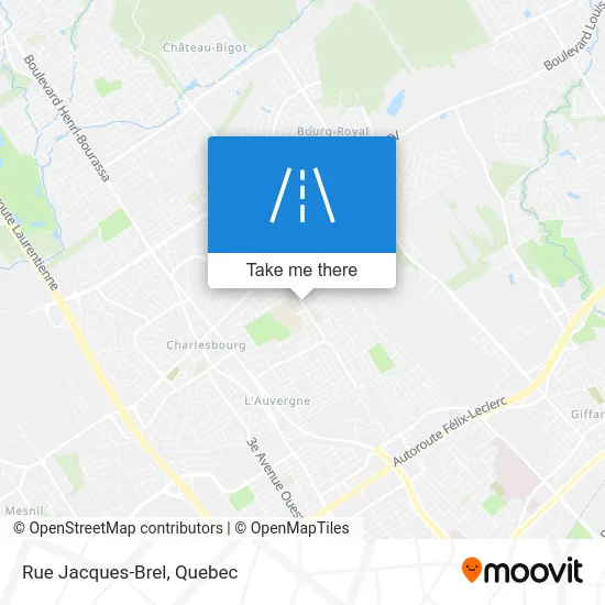 Rue Jacques-Brel map