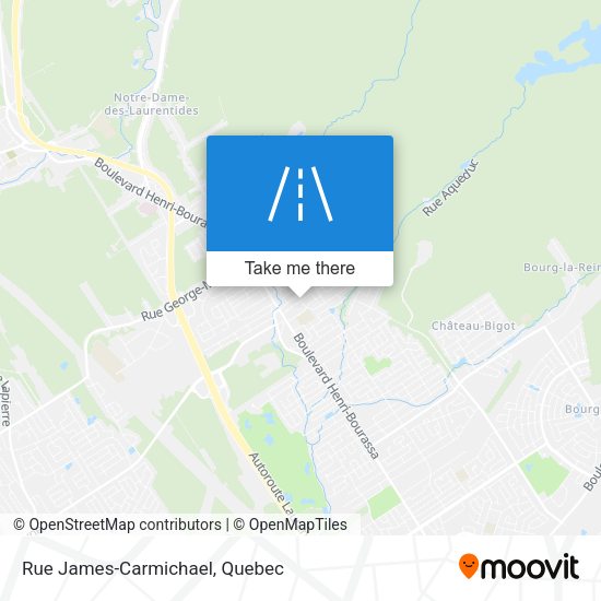 Rue James-Carmichael map