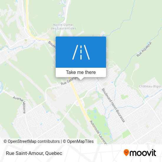 Rue Saint-Amour map