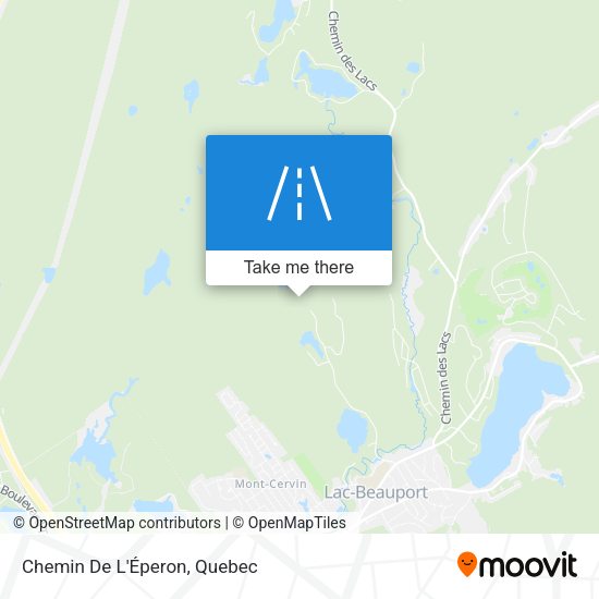 Chemin De L'Éperon map