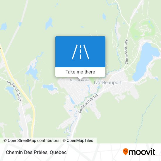 Chemin Des Prêles map