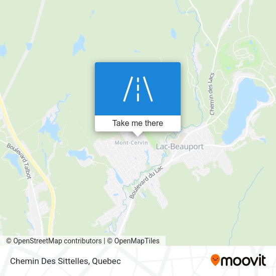 Chemin Des Sittelles map
