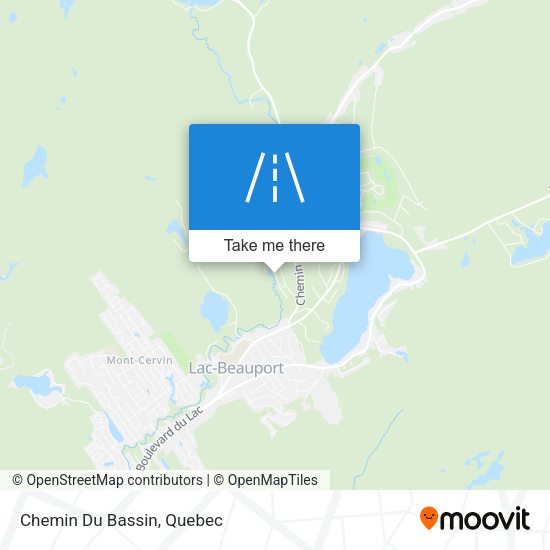 Chemin Du Bassin map