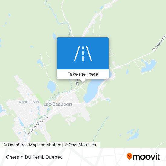 Chemin Du Fenil map