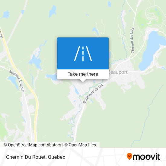 Chemin Du Rouet map
