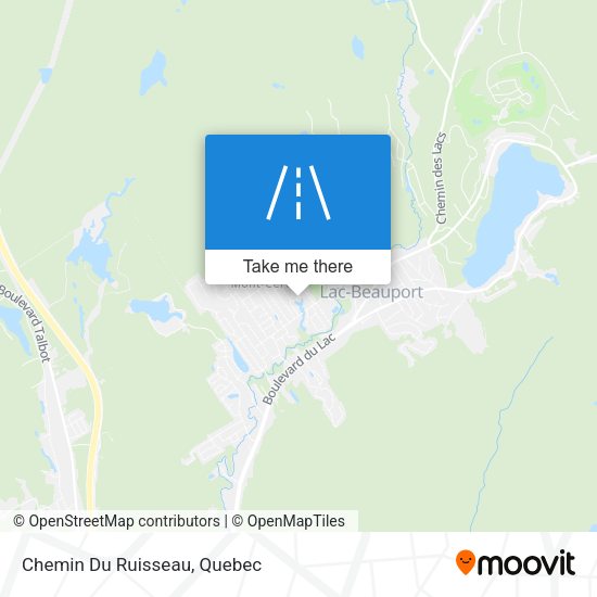 Chemin Du Ruisseau map