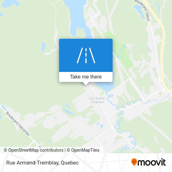 Rue Armand-Tremblay map