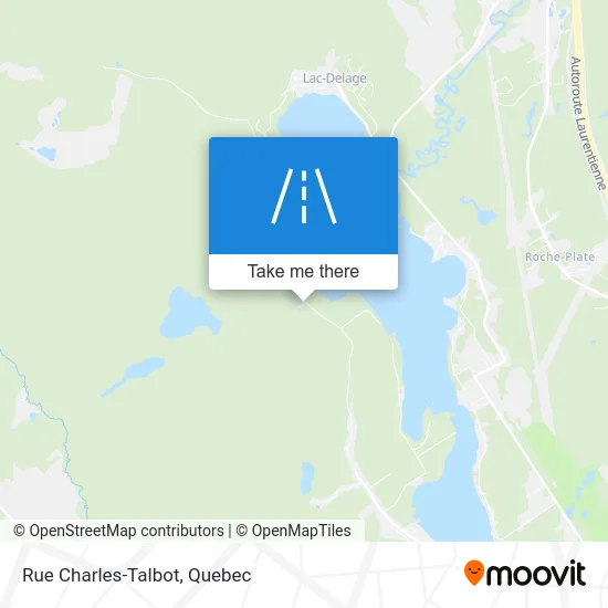 Rue Charles-Talbot map