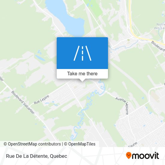 Rue De La Détente map