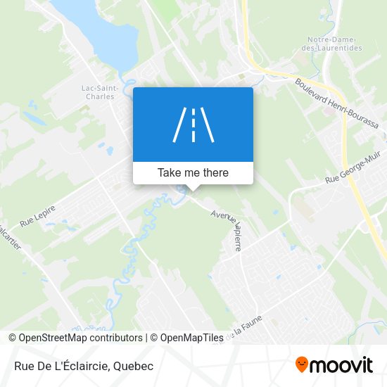 Rue De L'Éclaircie map