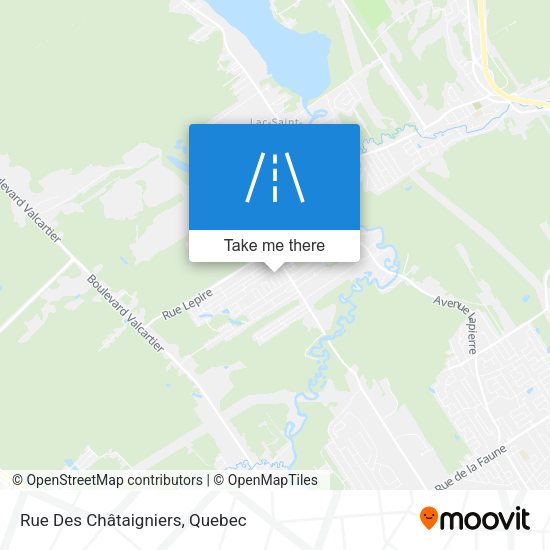 Rue Des Châtaigniers map
