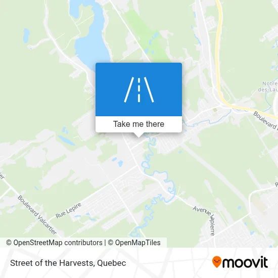 Rue Des Moissons map